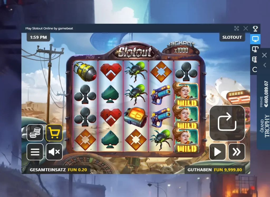 Demomodus für Spiele im LokiCasino